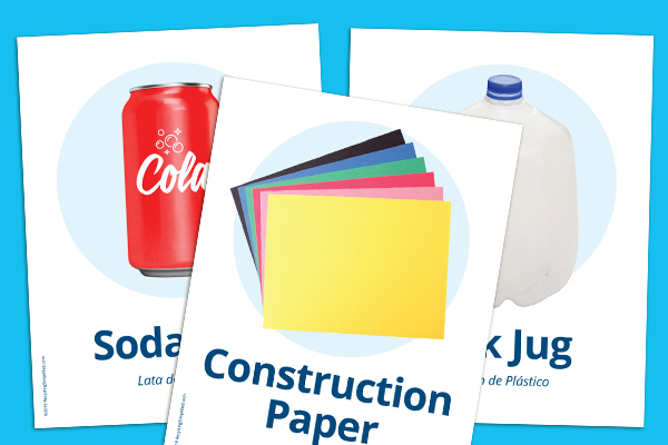 Recycling Flash Cards